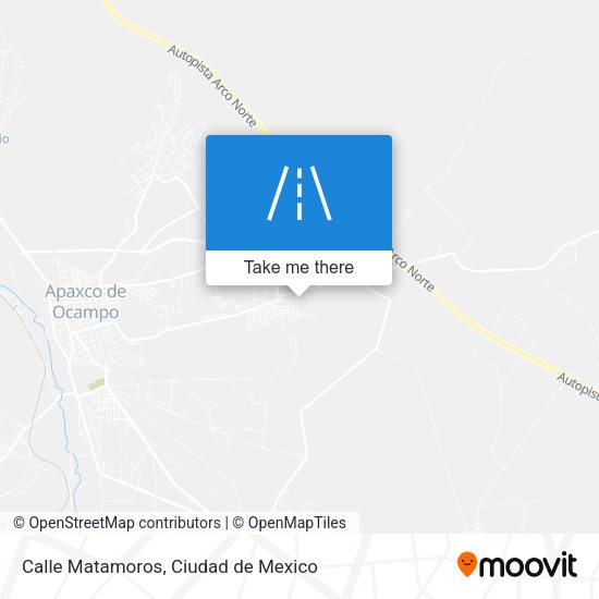 Mapa de Calle Matamoros