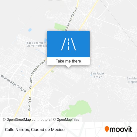 Mapa de Calle Nardos
