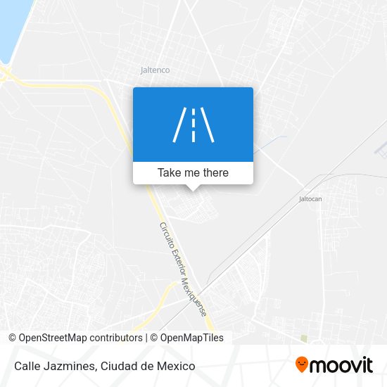 Calle Jazmines map