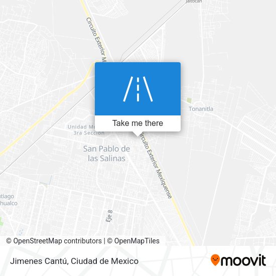 Jimenes Cantú map