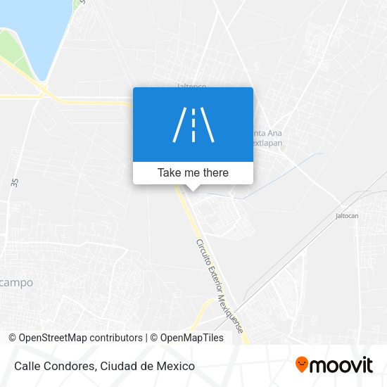 Calle Condores map