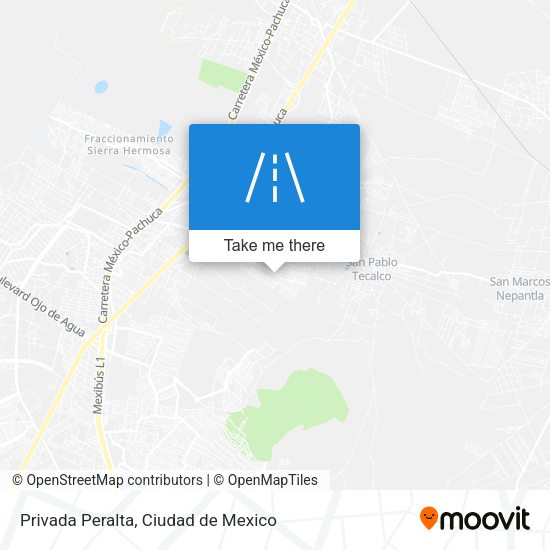 Mapa de Privada Peralta