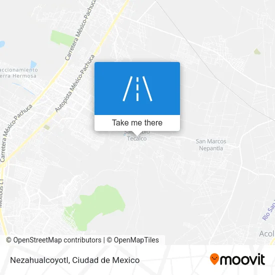 Nezahualcoyotl map