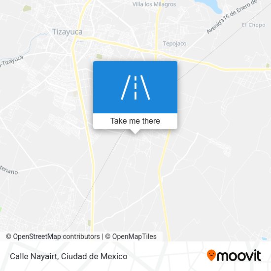 Mapa de Calle Nayairt