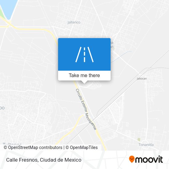 Calle Fresnos map