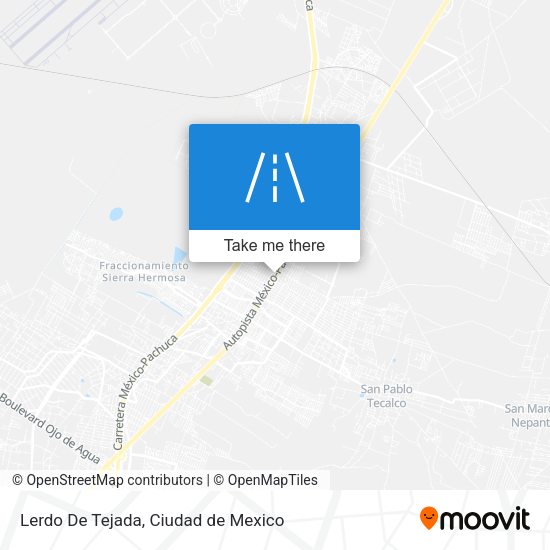 Lerdo De Tejada map