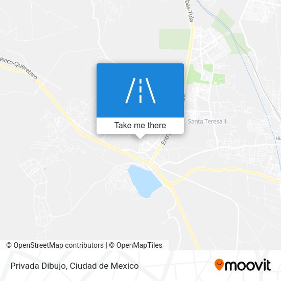 Mapa de Privada Dibujo