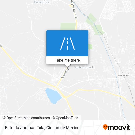 Mapa de Entrada Jorobas-Tula
