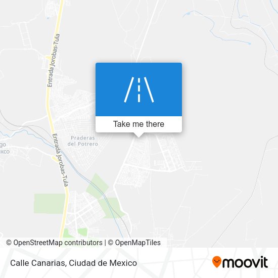 Mapa de Calle Canarias