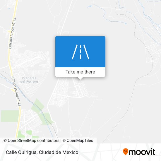 Mapa de Calle Quirigua
