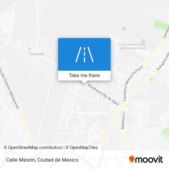 Calle Mesón map
