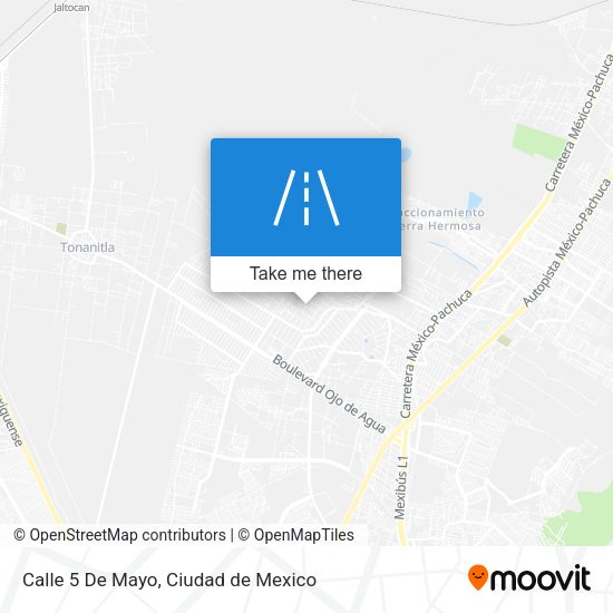 Calle 5 De Mayo map