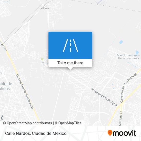 Mapa de Calle Nardos