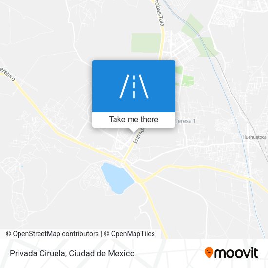 Mapa de Privada Ciruela
