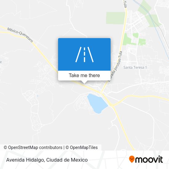 Avenida Hidalgo map