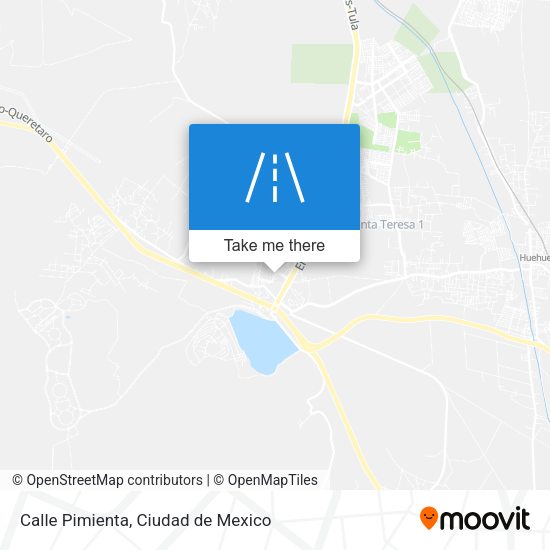 Calle Pimienta map