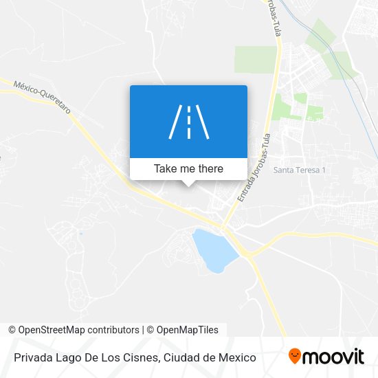 Mapa de Privada Lago De Los Cisnes