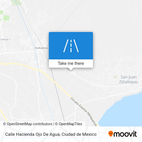 Calle Hacienda Ojo De Agua map