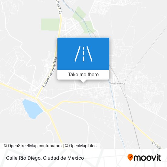 Mapa de Calle Río Diego