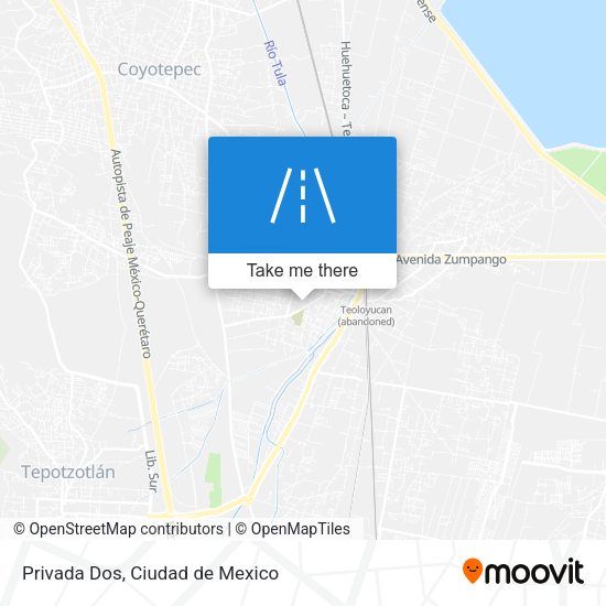 Mapa de Privada Dos