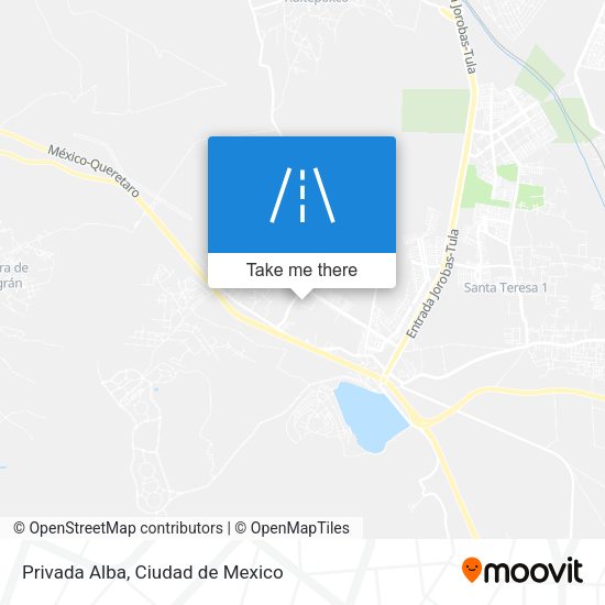 Mapa de Privada Alba