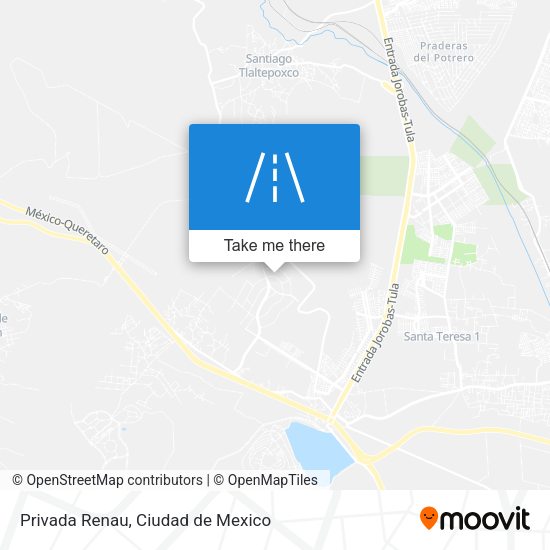 Mapa de Privada Renau