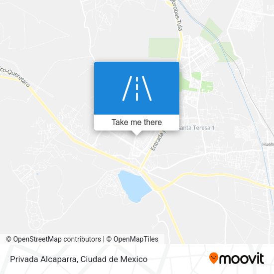 Privada Alcaparra map