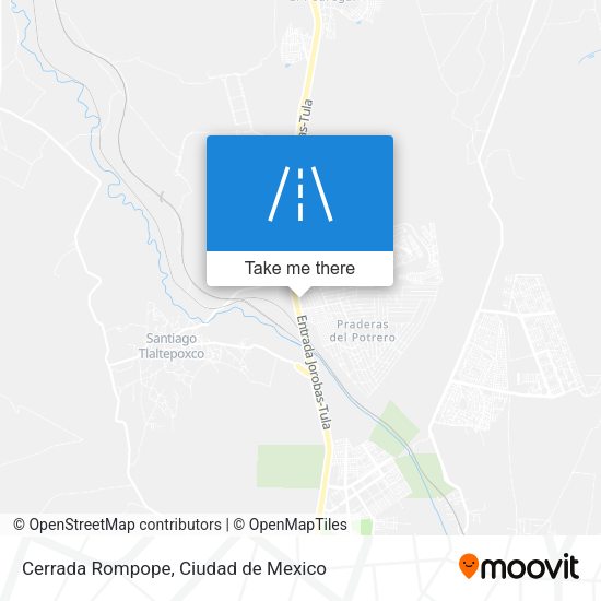 Cerrada Rompope map