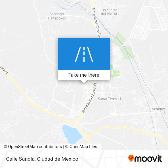 Calle Sandía map