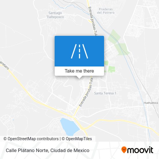 Calle Plátano Norte map