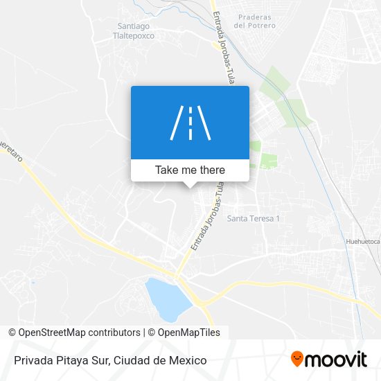 Mapa de Privada Pitaya Sur