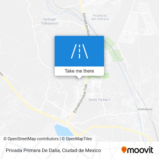 Privada Primera De Dalia map