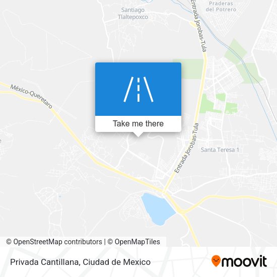 Mapa de Privada Cantillana