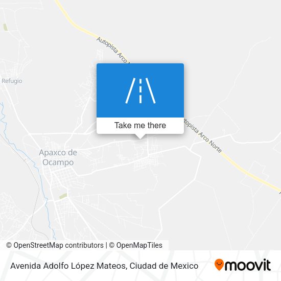 Mapa de Avenida Adolfo López Mateos