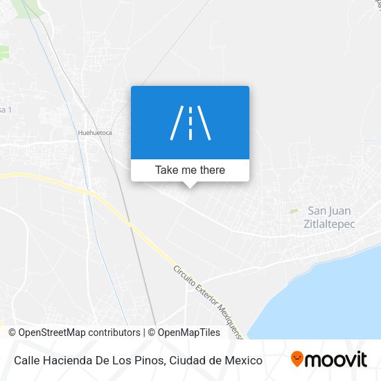 Calle Hacienda De Los Pinos map