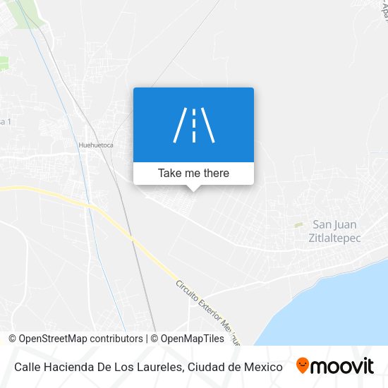 Mapa de Calle Hacienda De Los Laureles