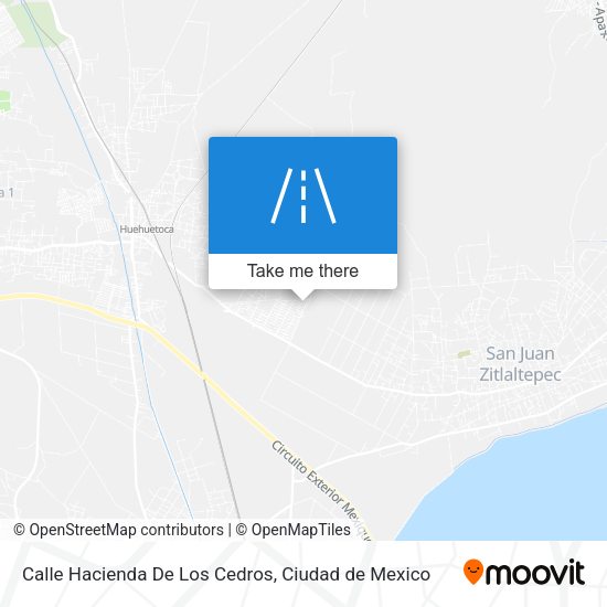 Calle Hacienda De Los Cedros map