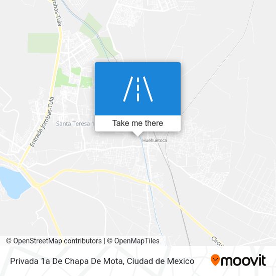 Privada 1a De Chapa De Mota map