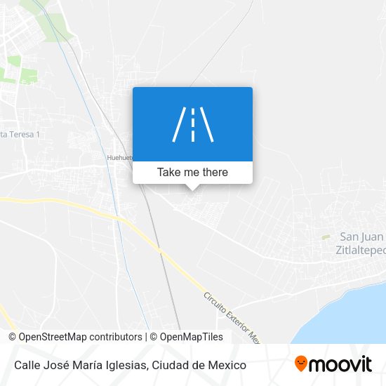 Calle José María Iglesias map