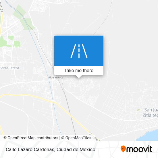 Mapa de Calle Lázaro Cárdenas