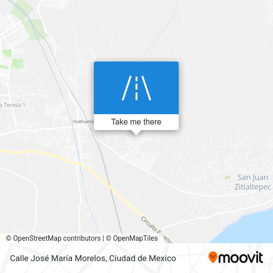 Mapa de Calle José María Morelos