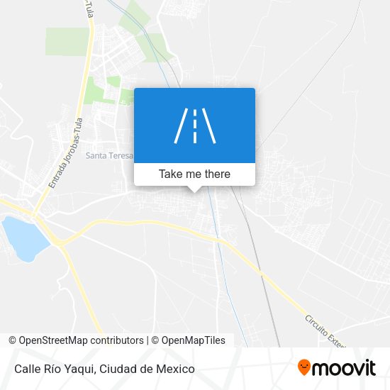 Calle Río Yaqui map