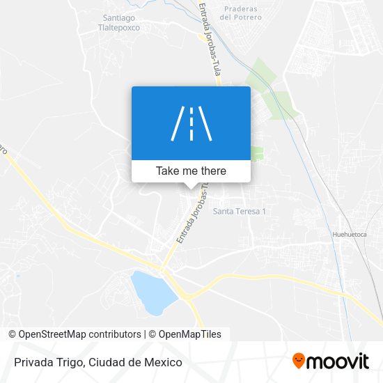 Mapa de Privada Trigo