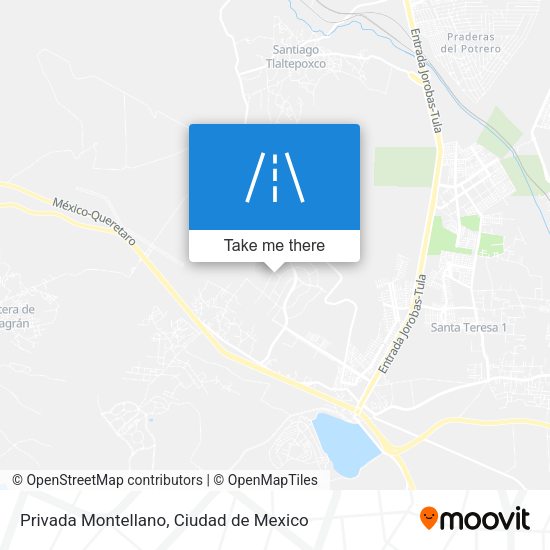 Privada Montellano map