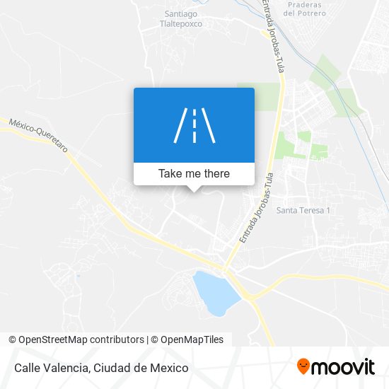 Mapa de Calle Valencia