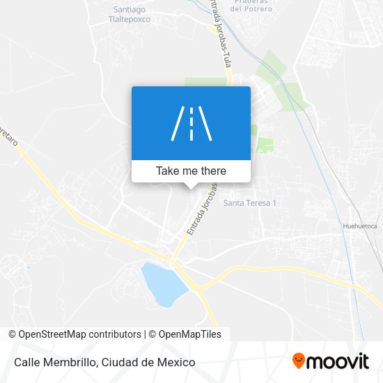 Calle Membrillo map
