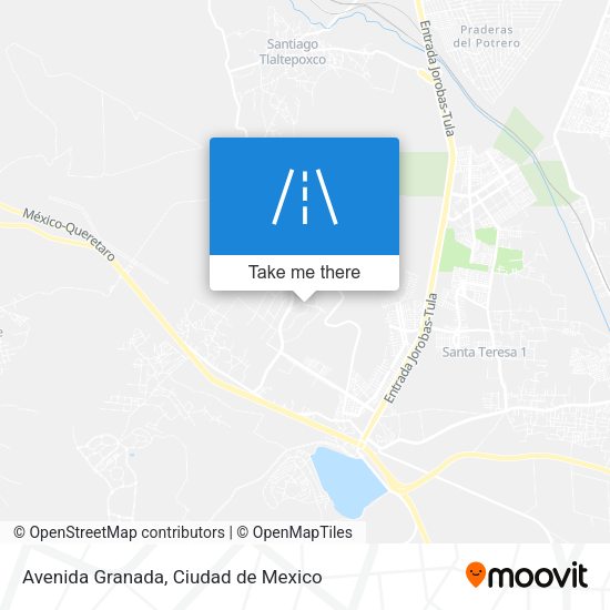 Avenida Granada map