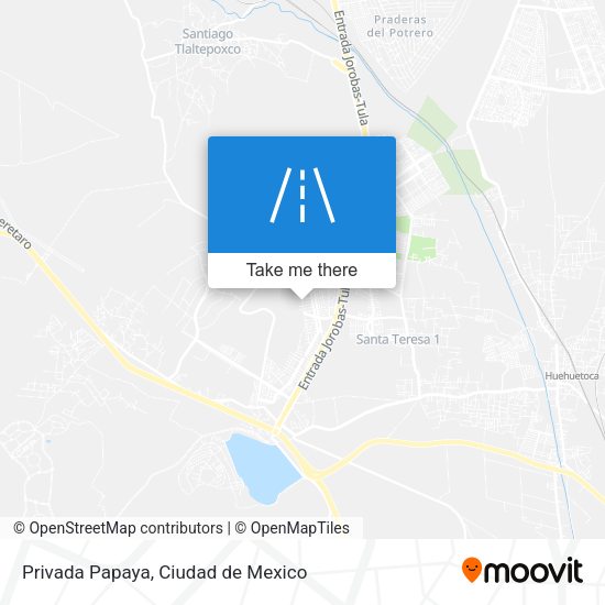 Mapa de Privada Papaya