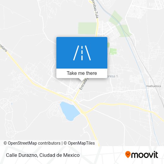 Calle Durazno map