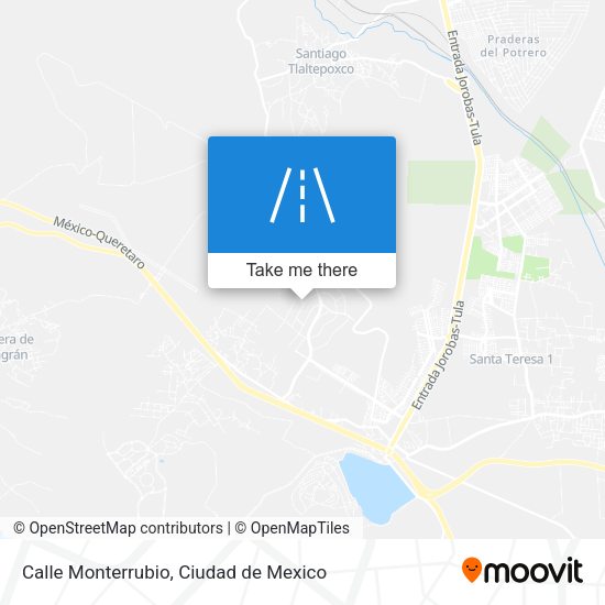 Calle Monterrubio map
